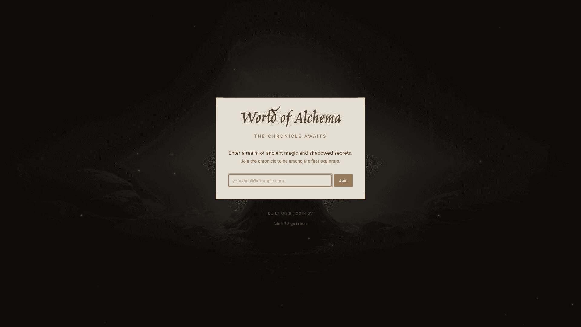 Alchema screenshot