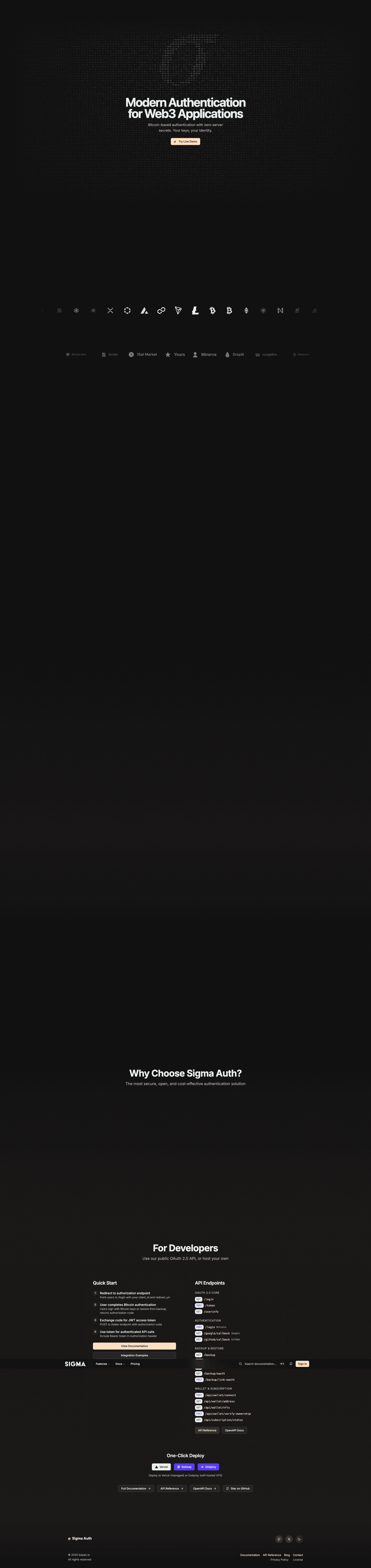 Sigma Identity screenshot