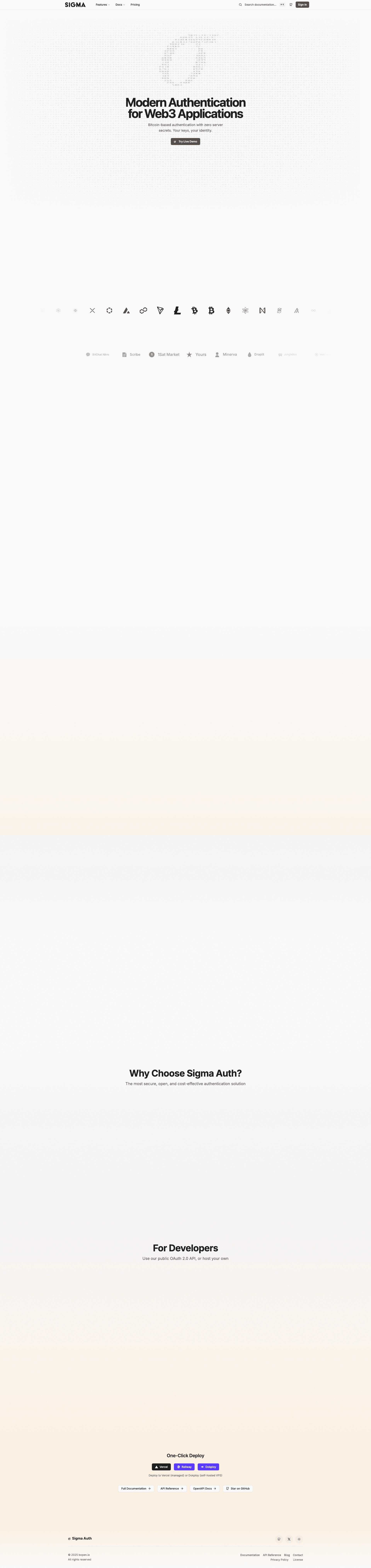 Sigma Identity screenshot